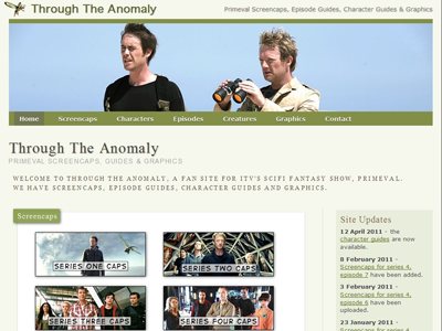 Through the Anomoly - Primeval Fansite