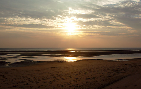 Blackpool sunset