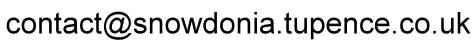 contact at snowdonia dot tupence dot co dot uk