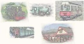 The little trains of Snowdonia