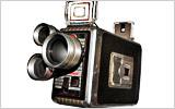 Old movie camera